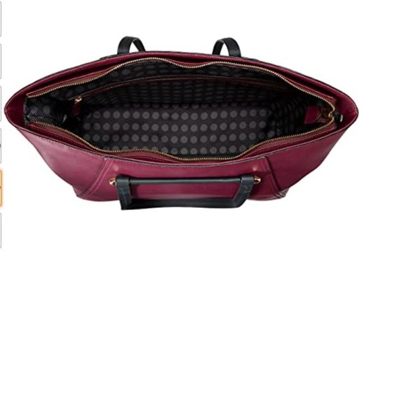 Vince Camuto Addy Tote - Grape Wine/Graphite - Picture 8 of 9